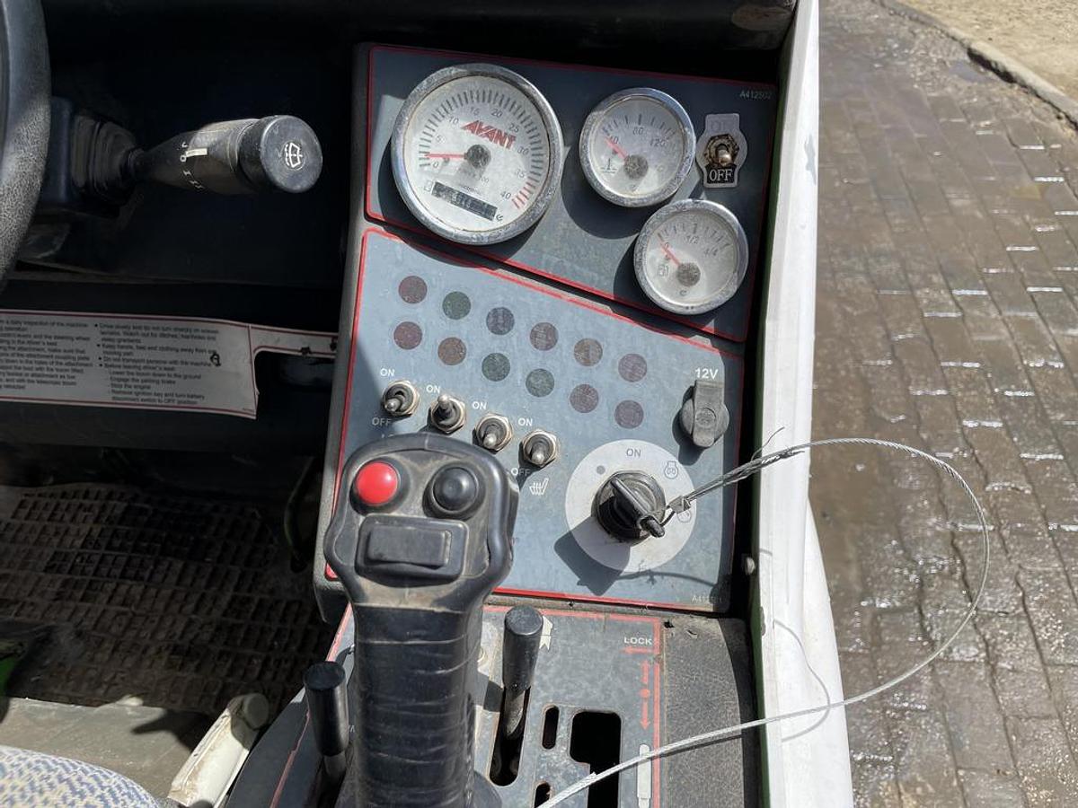 Used Avant 640 Articulated Telescopic Loader