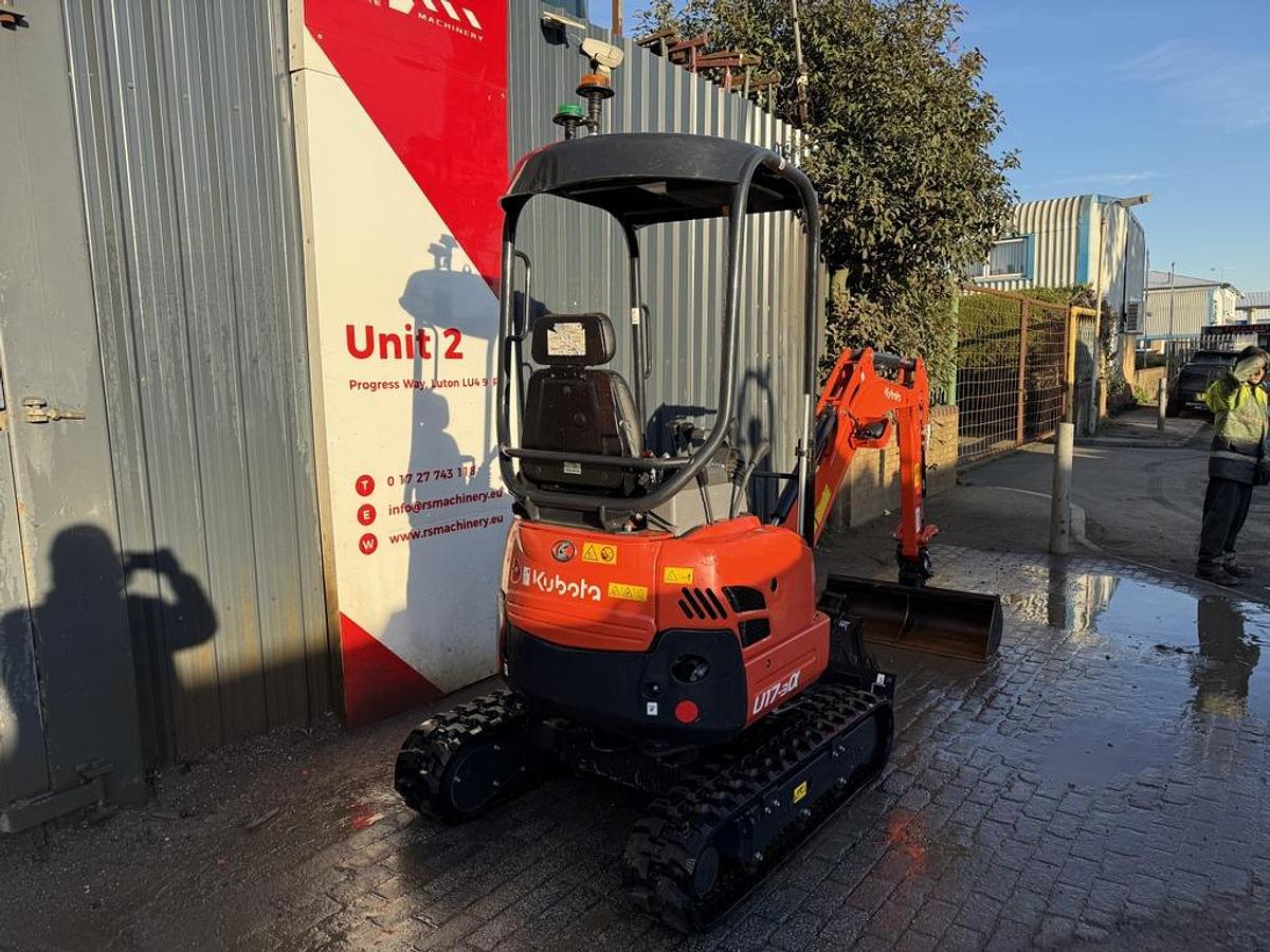 Used Kubota U17-3 1,7t Mini Excavator
