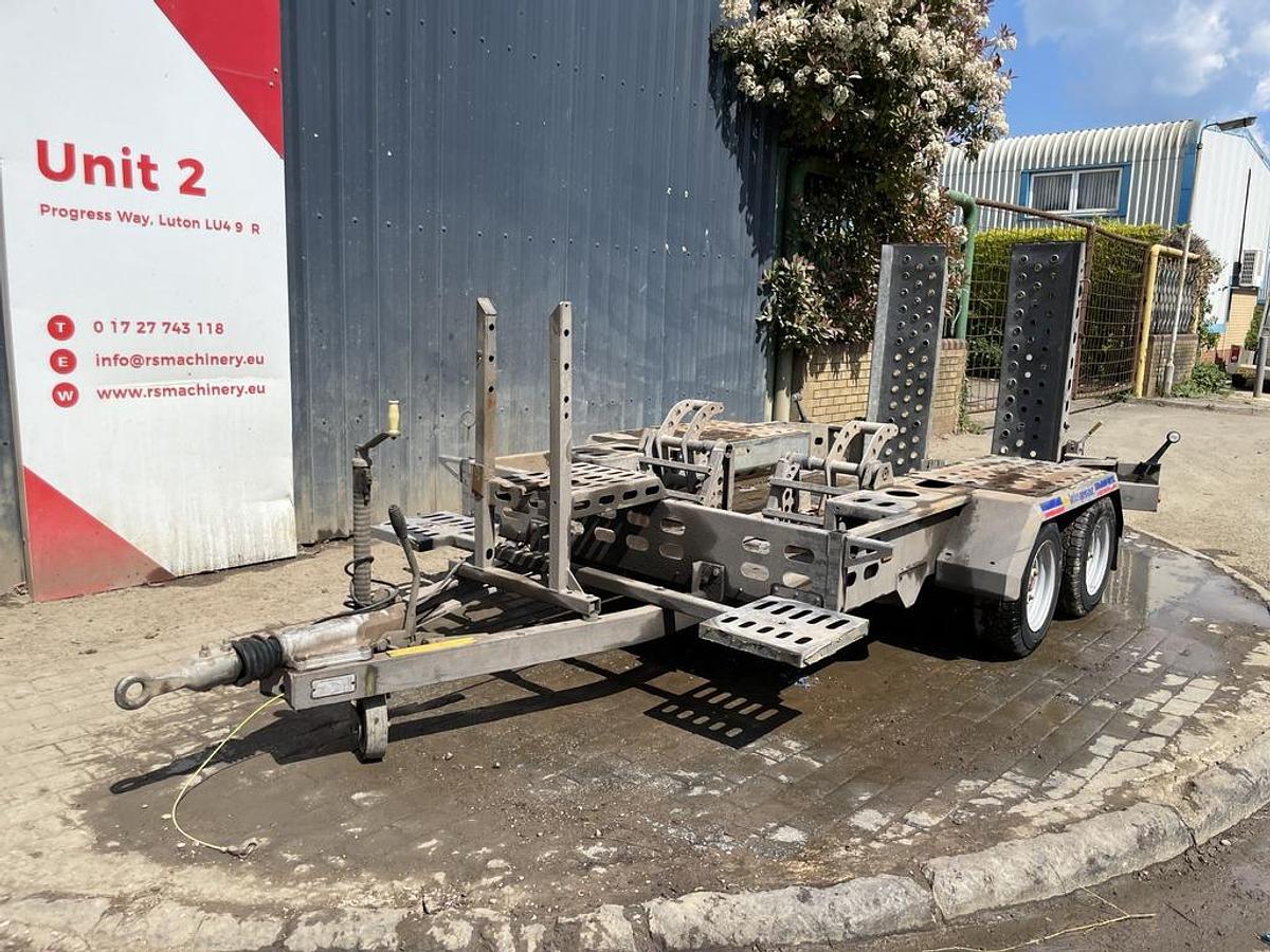 Used Indespension 3.5t Autoclamp Plant Trailer