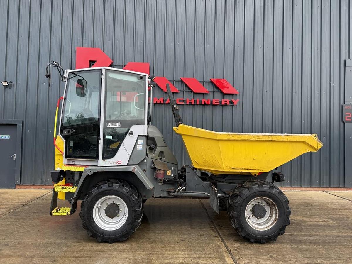 Used Wacker Neuson DV60 6t Dual View Swivel Dumper