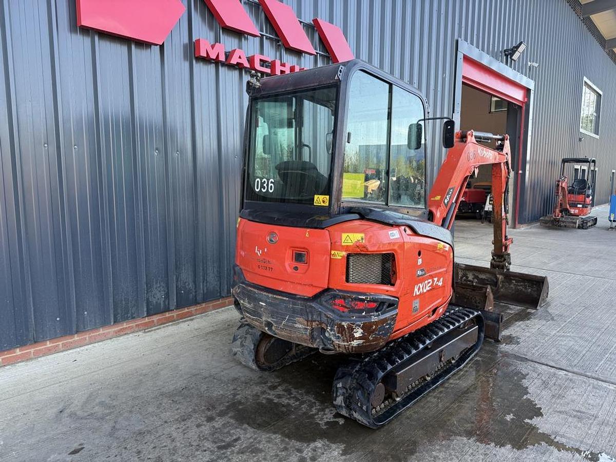 Used Kubota KX027-4 2.7t Mini Excavator