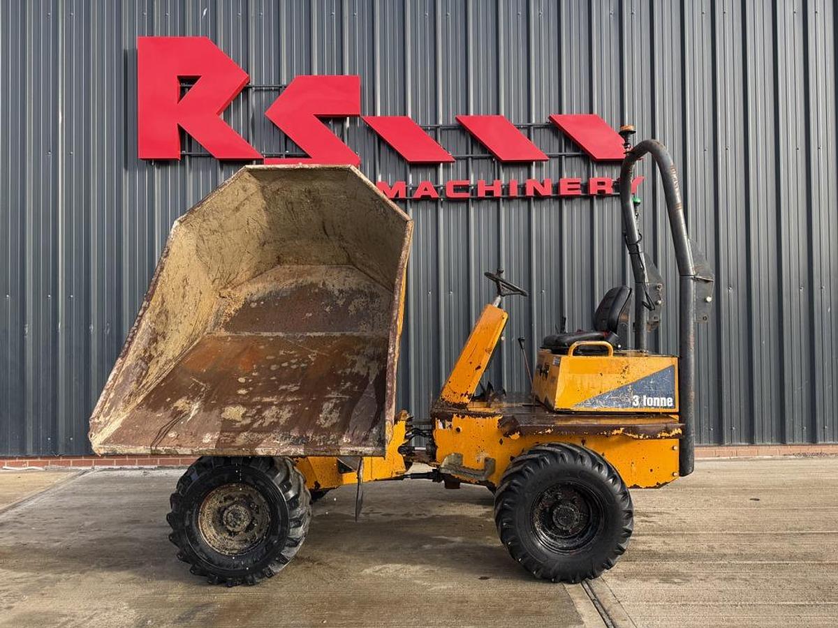 Used Thwaites 3 Tonne Swivel Dumper