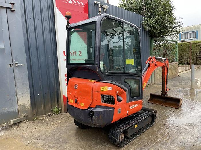 Used KUBOTA KX016-4 Mini Excavator
