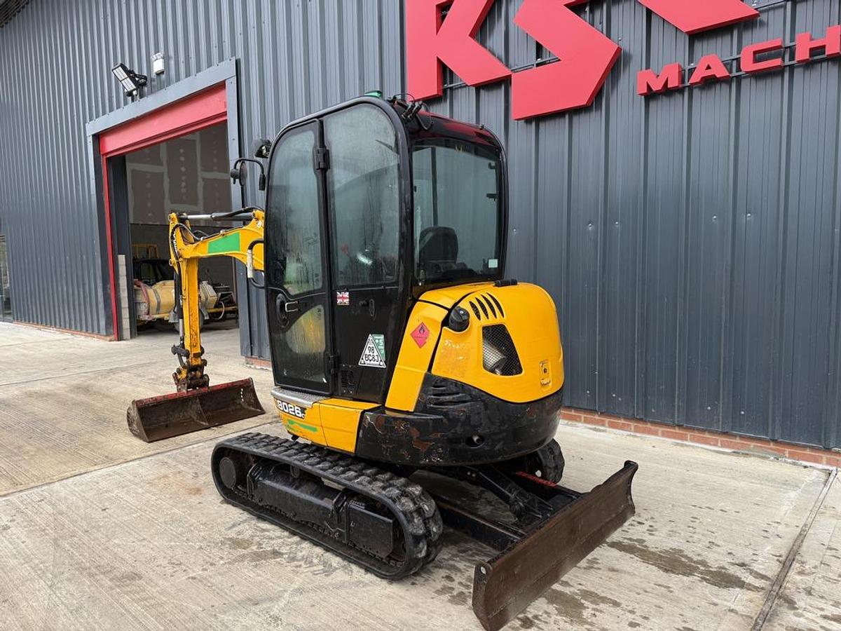Used JCB 8026 CTS 2.8t Mini Excavator