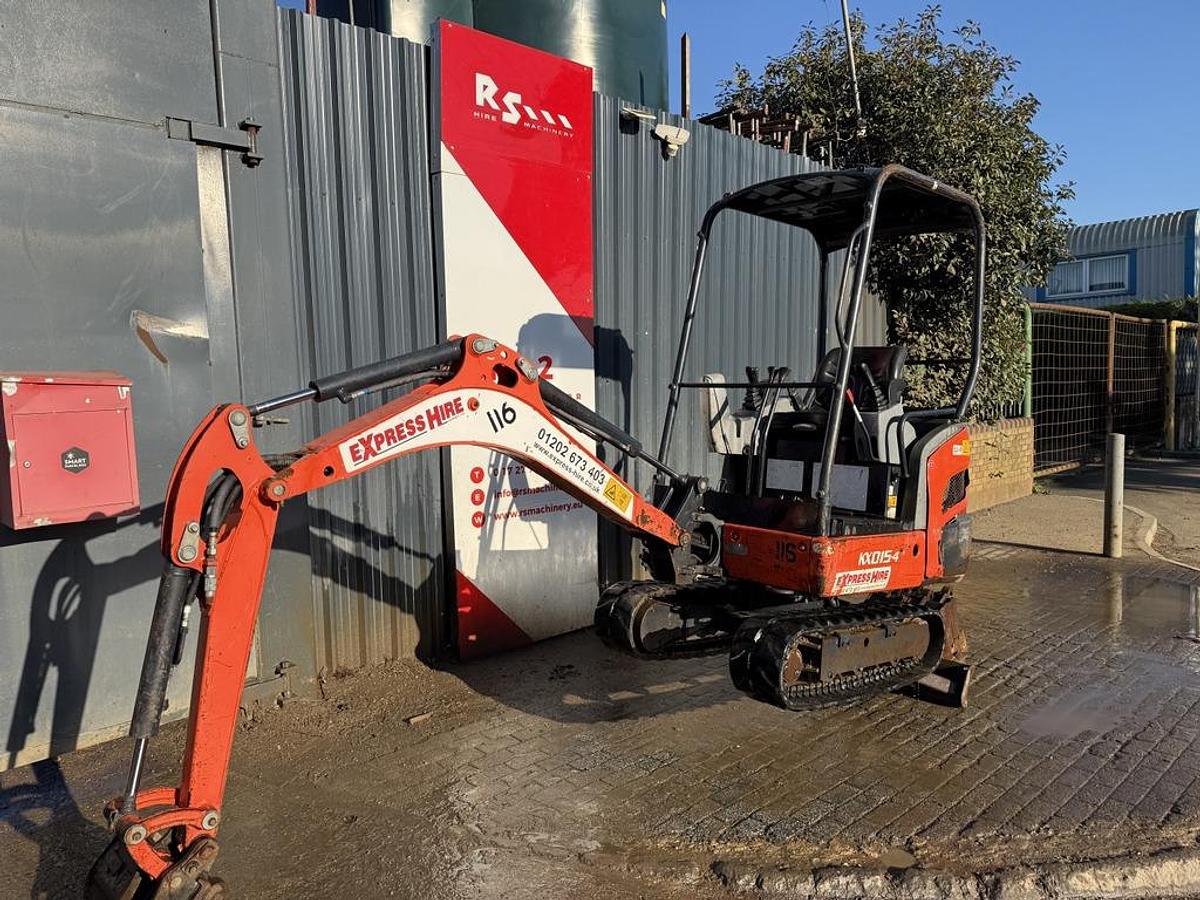 Used Kubota KX015-4 1.5t Mini Excavator