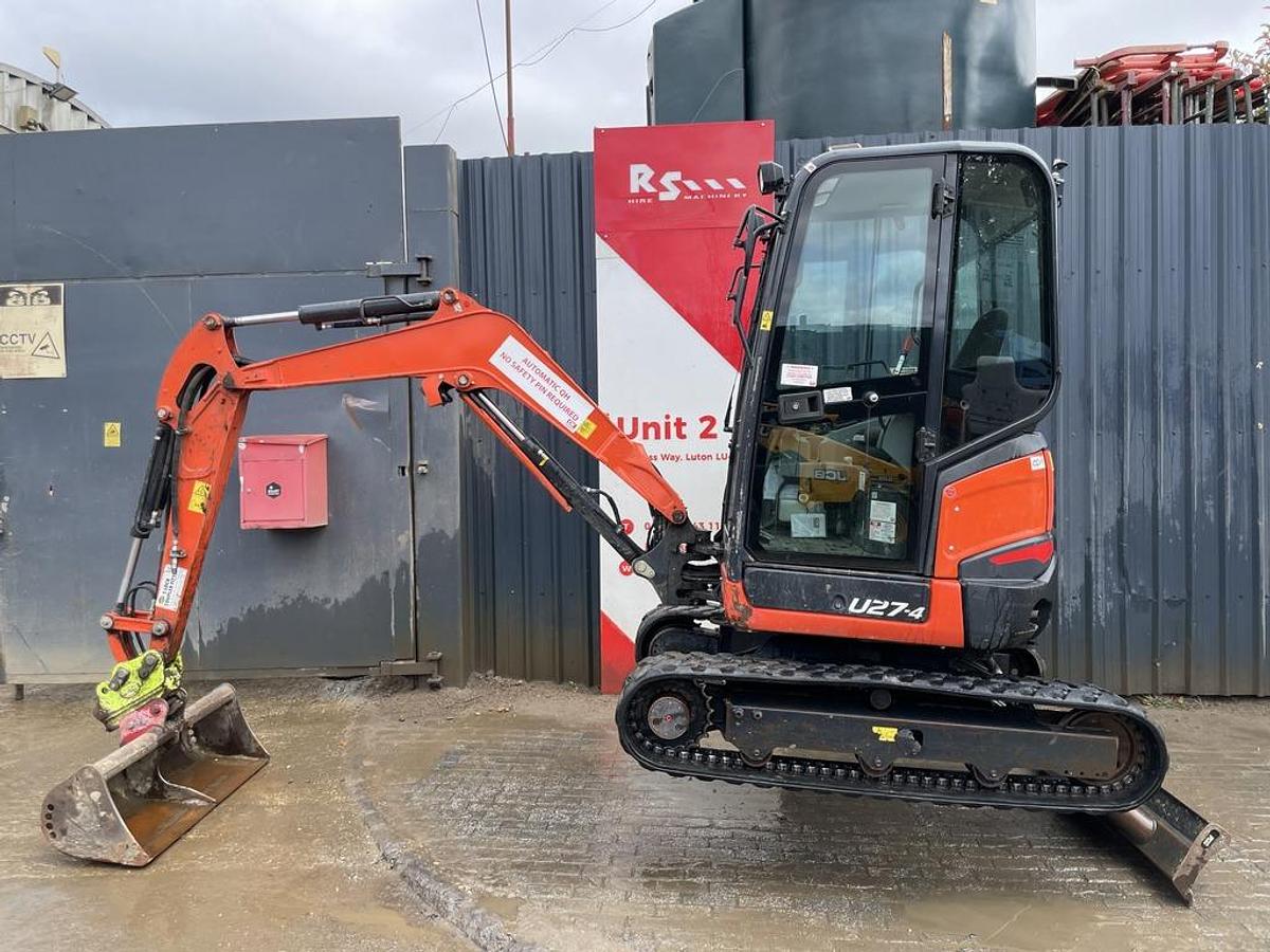 Used Kubota U27-4 2.7t Mini Excavator