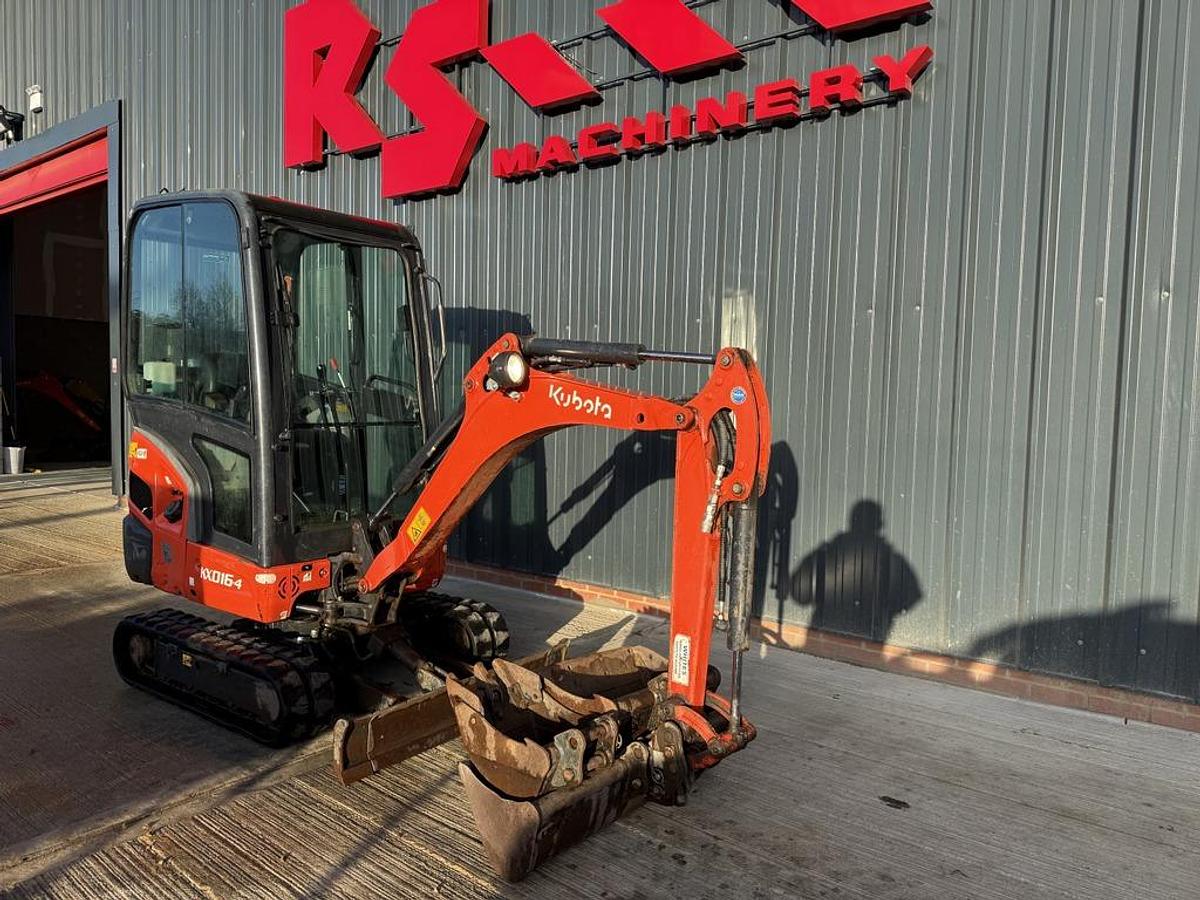 Used Kubota KX016-4 1.6t Mini Excavator
