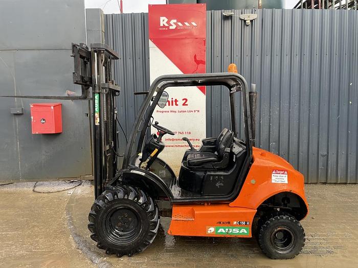 Used Ausa C150H 1.5t Rough Terrain Forklift