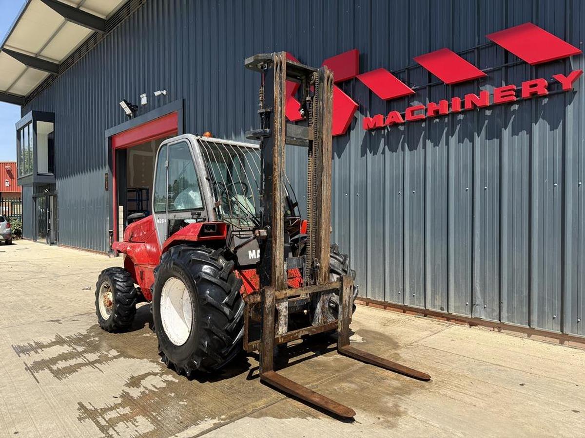 Used Manitou M26-4 2.6t Rough Terrain Forklift