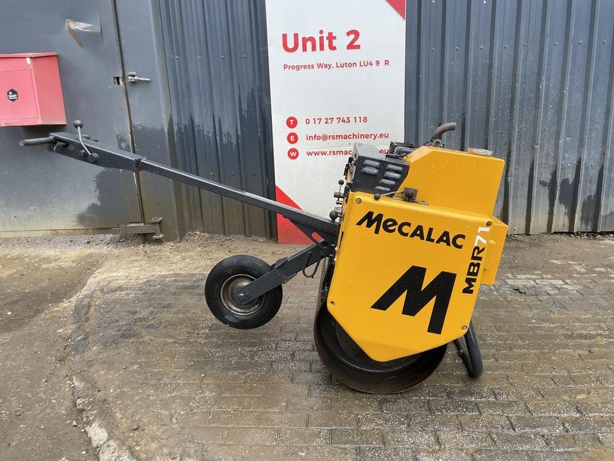 Used Mecalac MBR71 Single Drum Roller