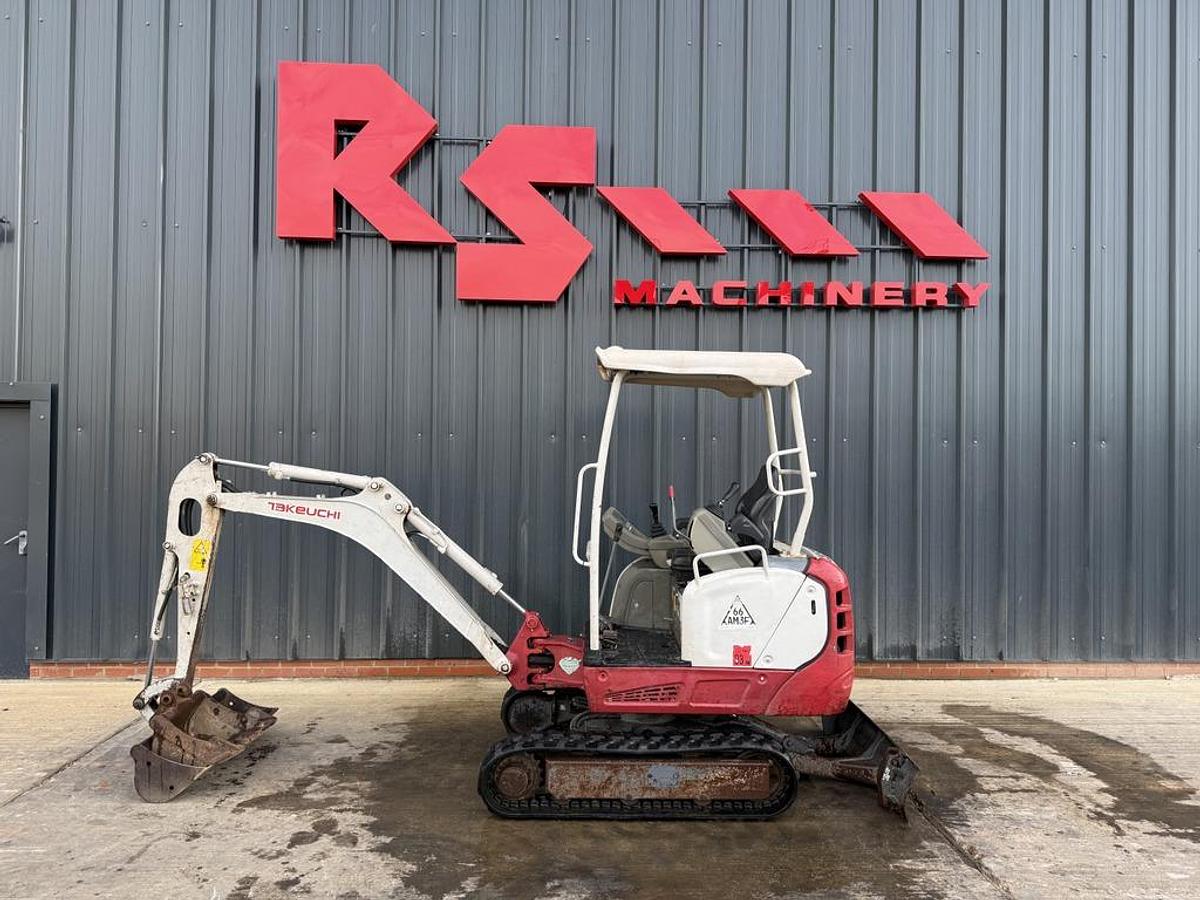 Used Takeuchi TB216 1.8t Mini Excavator