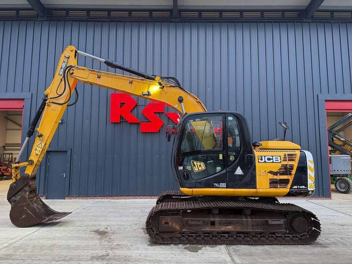 Used JCB JS145 LC 15t Tracked Excavator