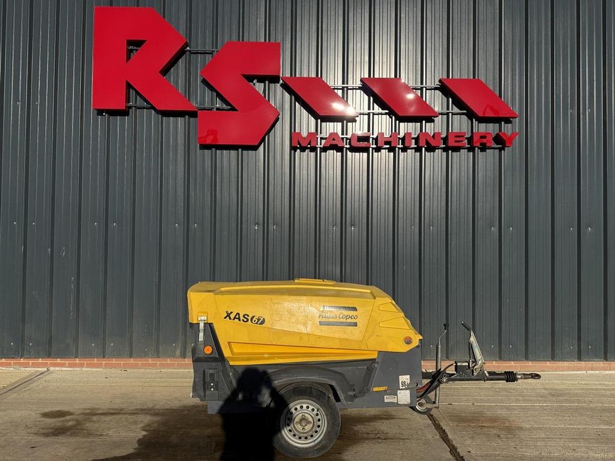 Used Atlas Copco XAS67 3.6 m3/min Compressor