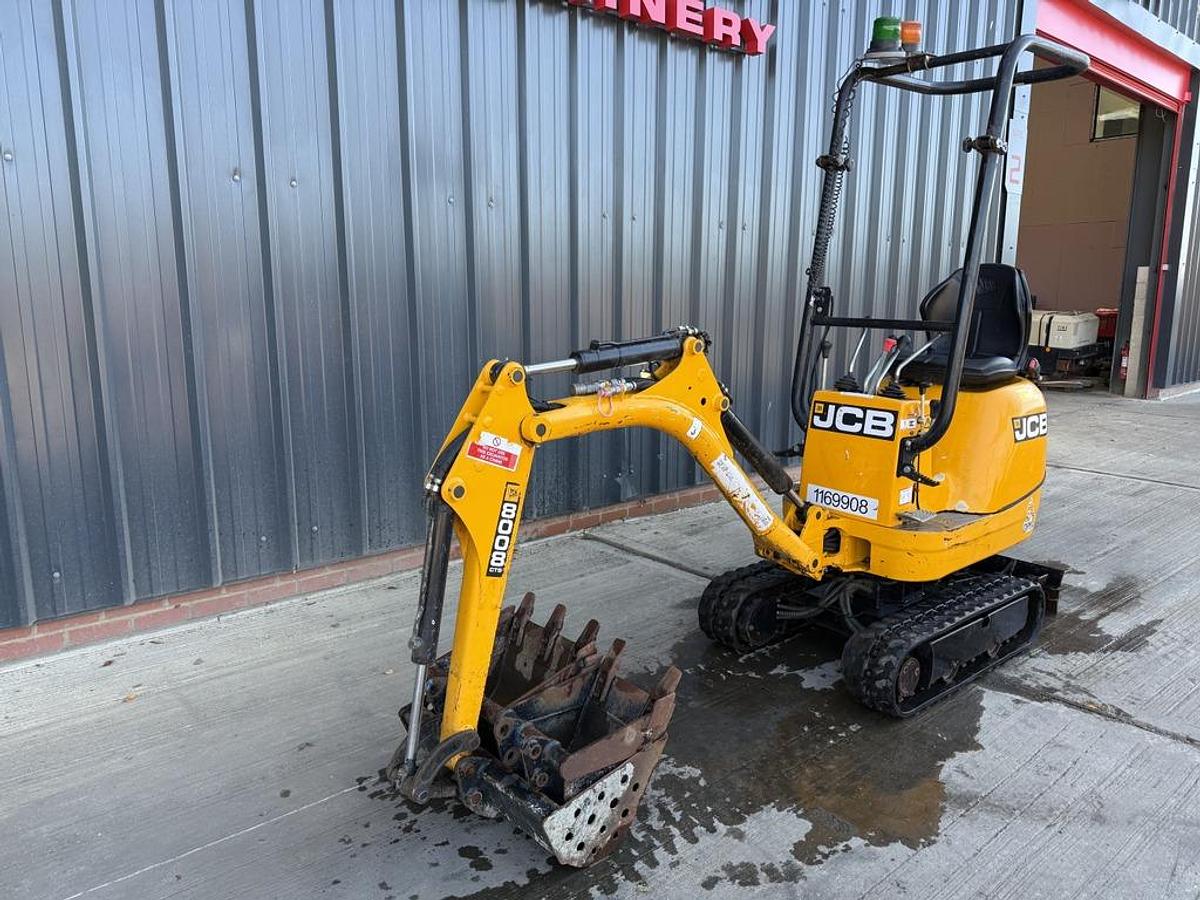 Used JCB 8008 CTS 1t Micro Excavator