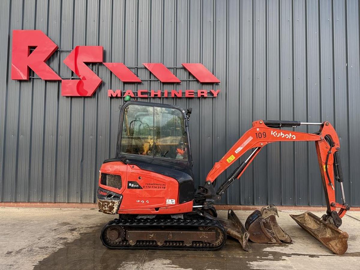 Used Kubota KX027-4 2.7t Mini Excavator