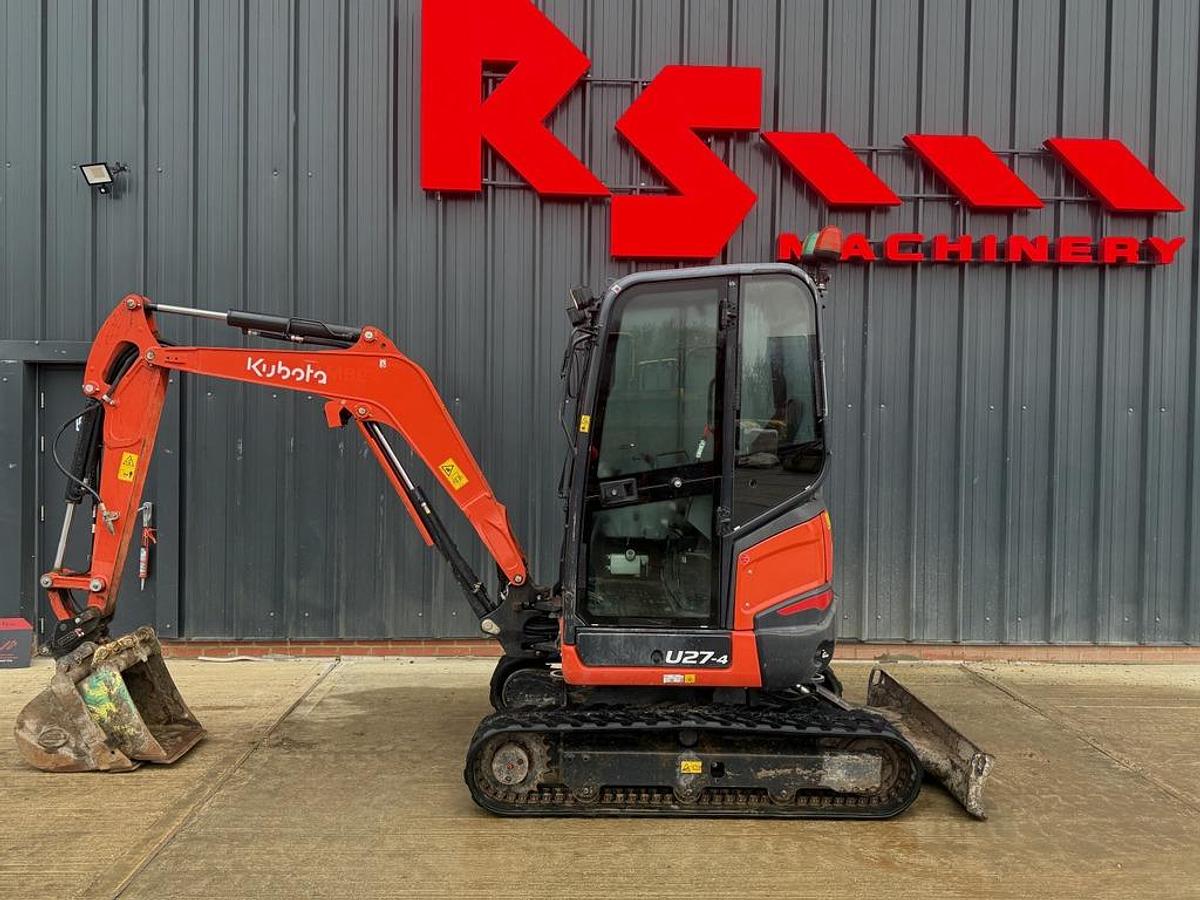 Used Kubota U27-4 2.7t Mini Excavator