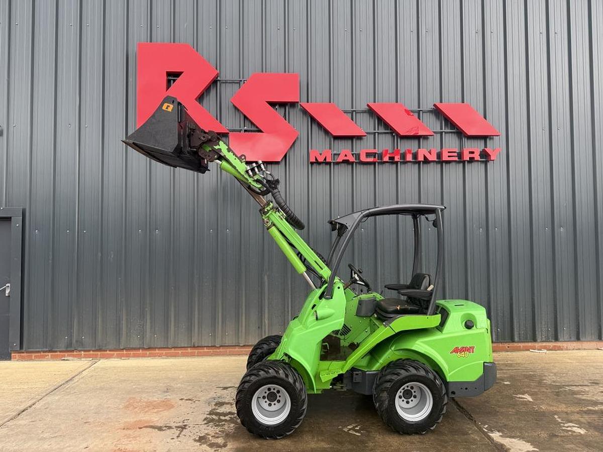 Used Avant 640 Telescopic Loader