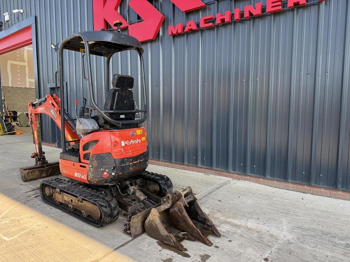 Used Kubota U17-3 1,7t Mini Excavator