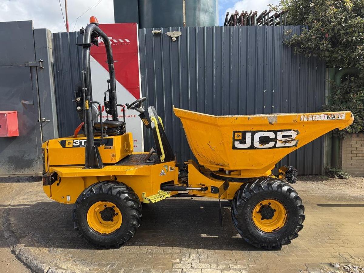 Used JCB 3T-2 ST 3 Ton Swivel Dumper