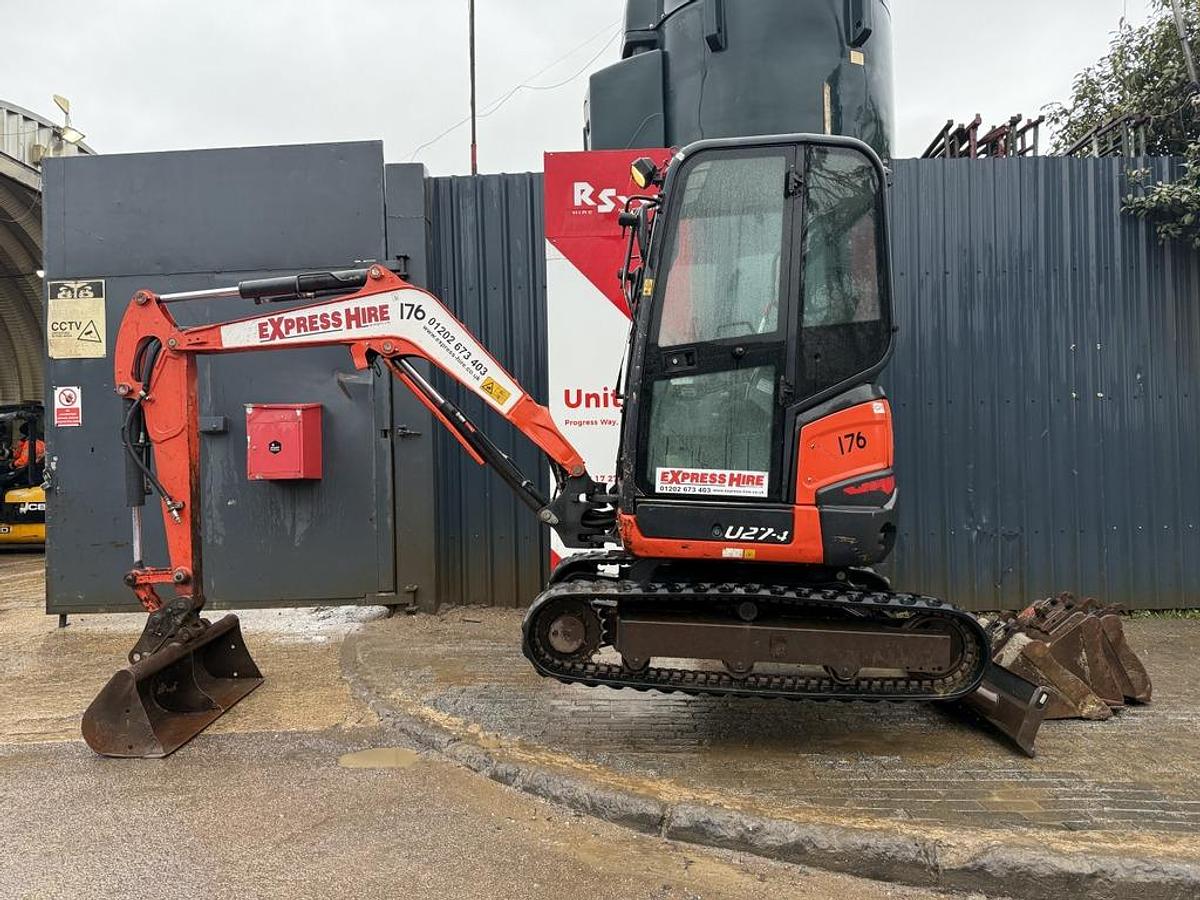 Used Kubota U27-4 2.7t Mini Excavator