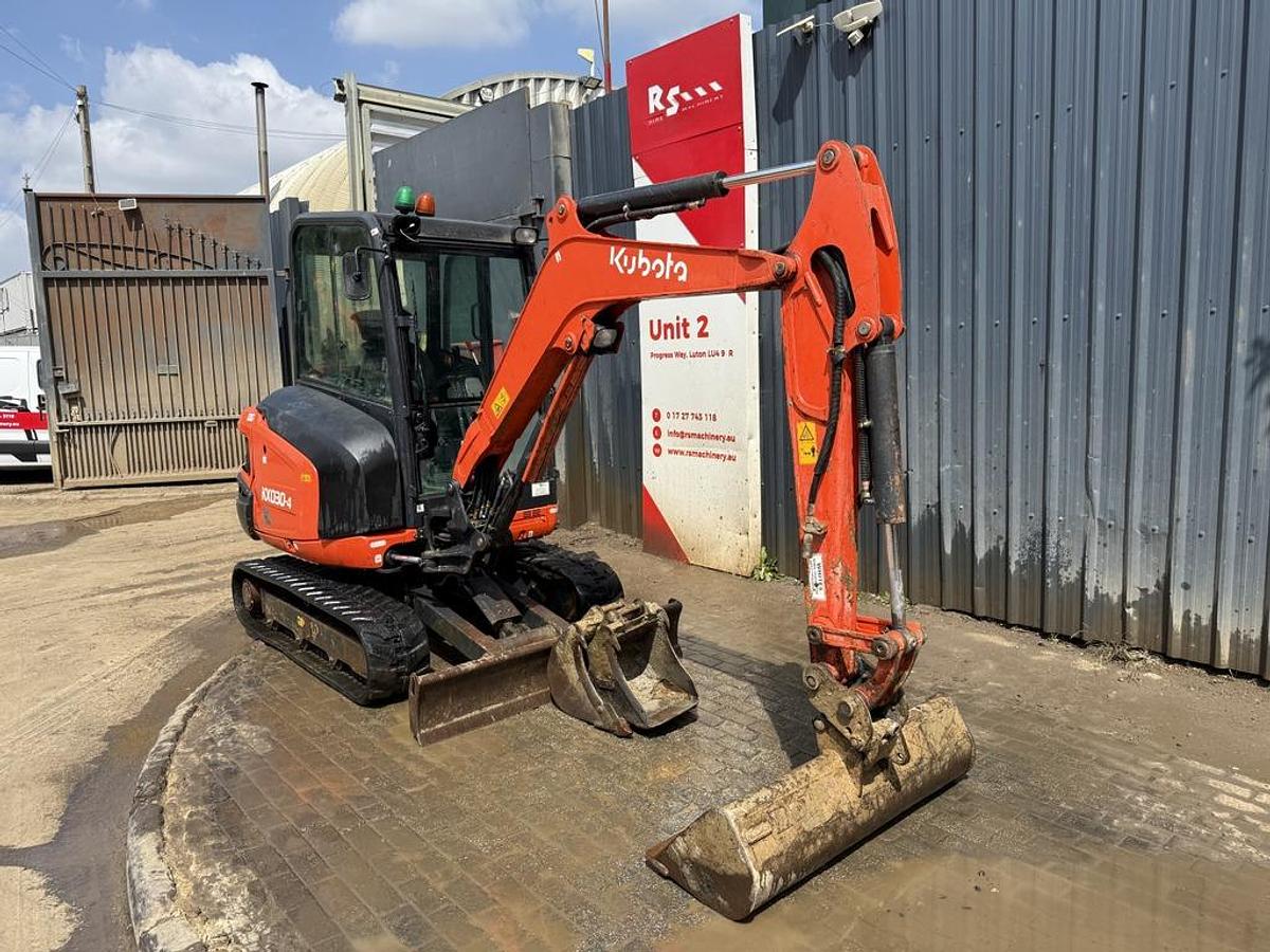 Used Kubota KX030-4 3t Mini Excavator