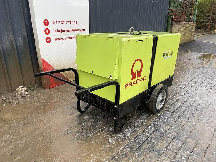 Used Pramac P11000 10 kVA Generator