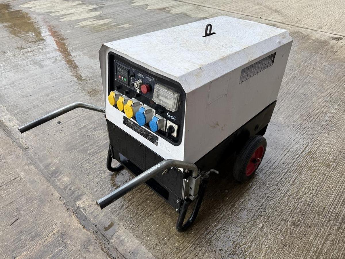 Used MHM MGTP 6000 6 kVA Diesel Generator