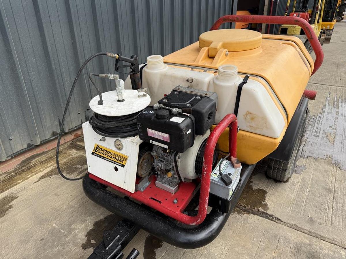 Used Brendon Bowserwasher BBW30KLN+ES Pressure Washer Bowser