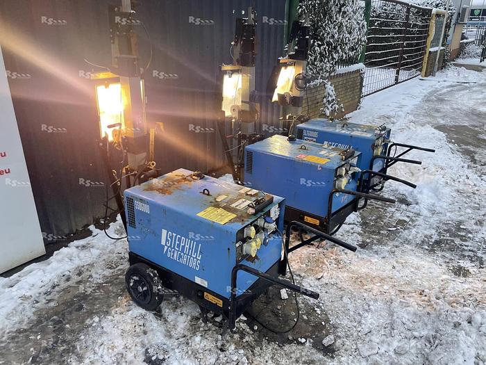 Used STEPHILL GENERATORS 6kVA