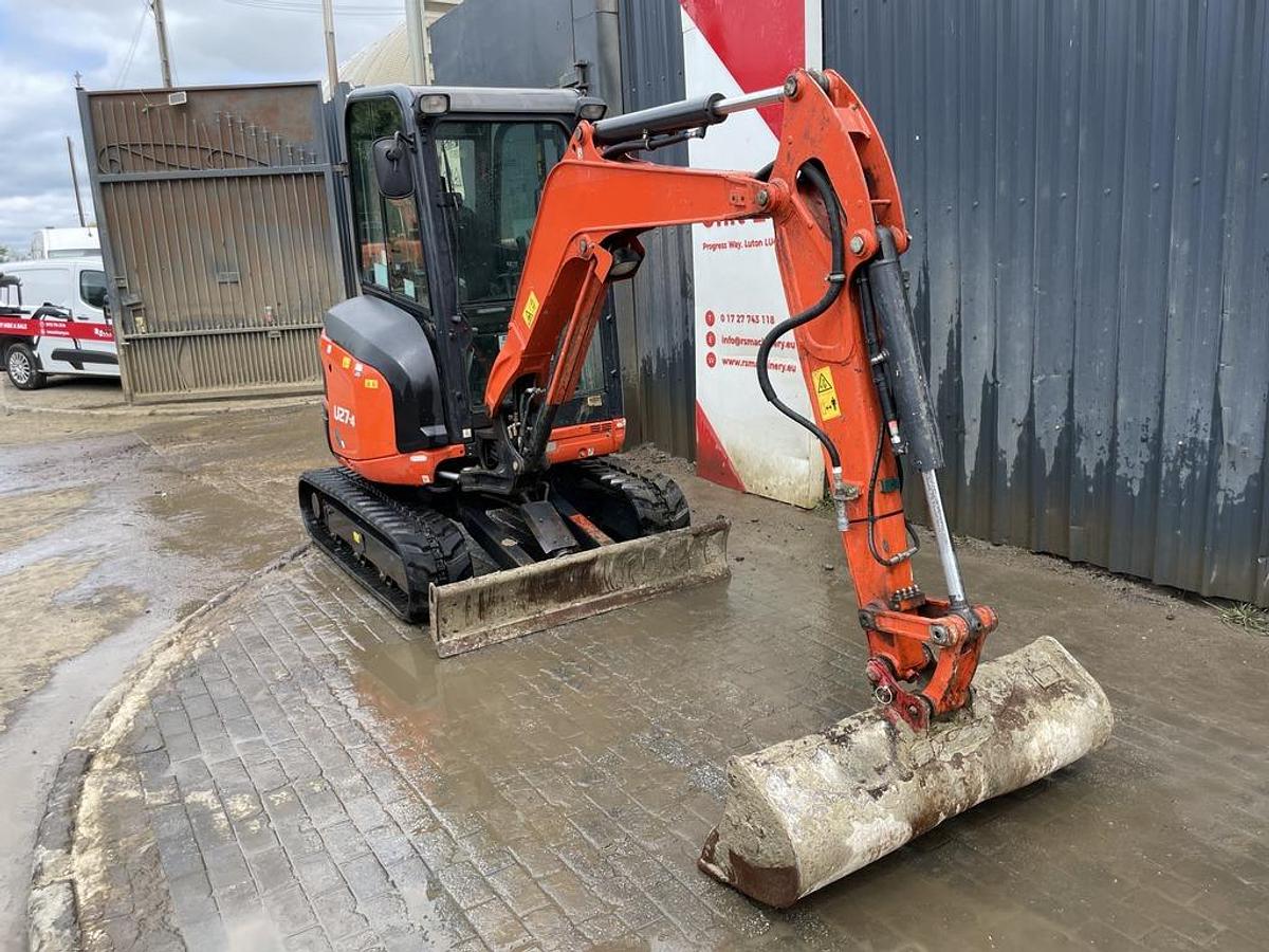 Used Kubota U27-4 2.7t Mini Excavator