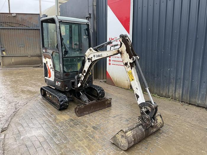 Used Bobcat E17 Mini Excavator