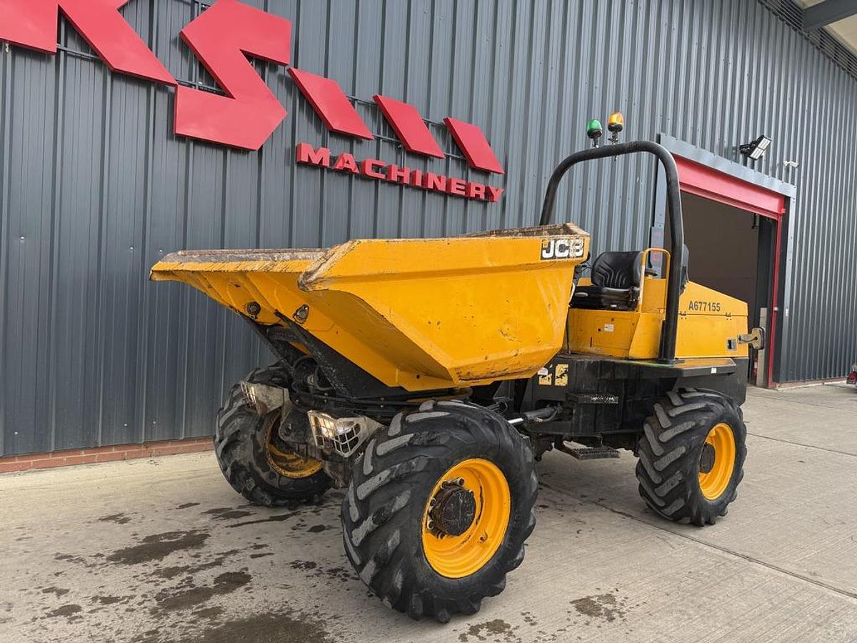 Used JCB 6TST 6 Ton Swivel Dumper