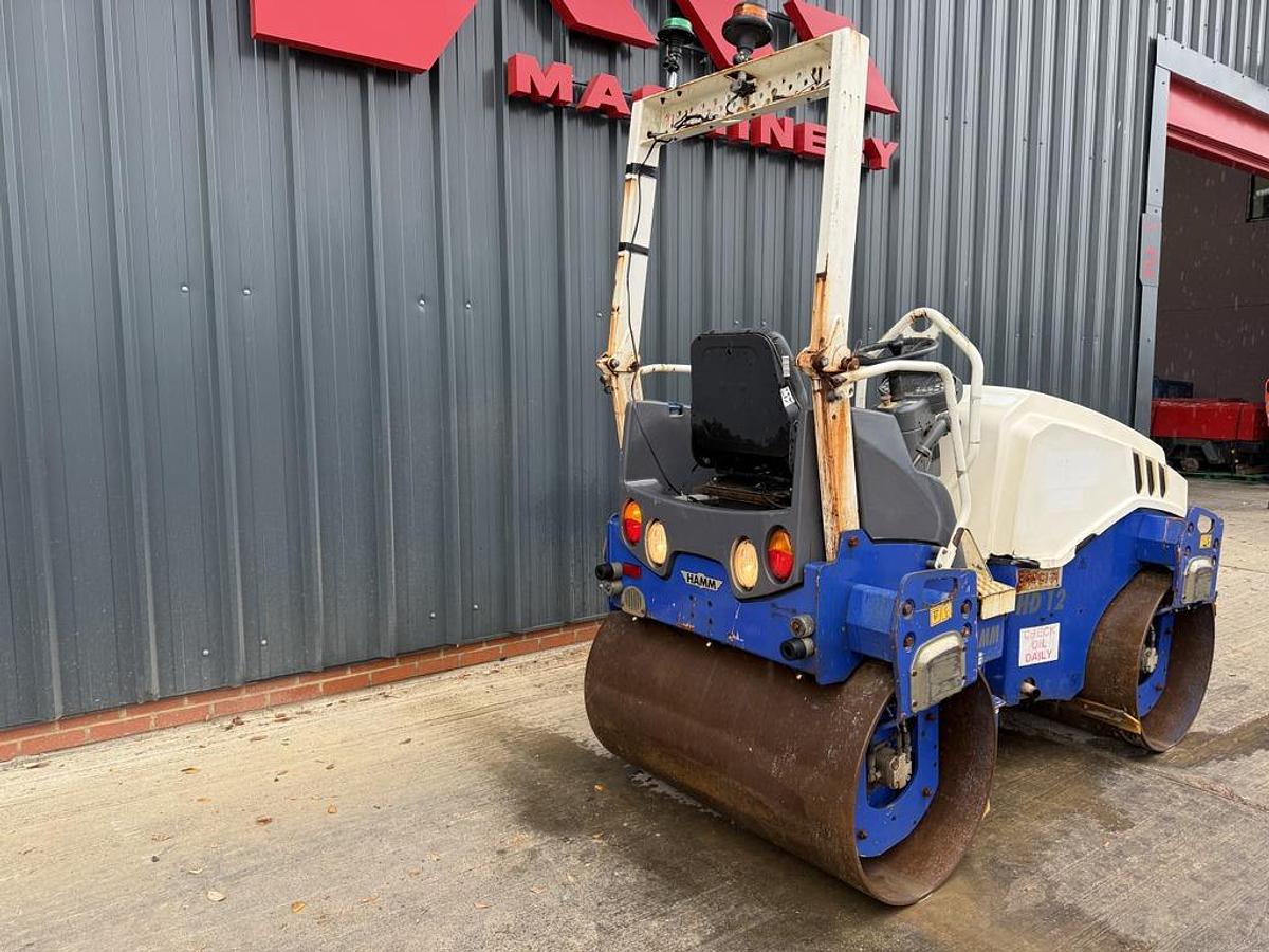 Used Hamm HD 12 VV 3t Roller