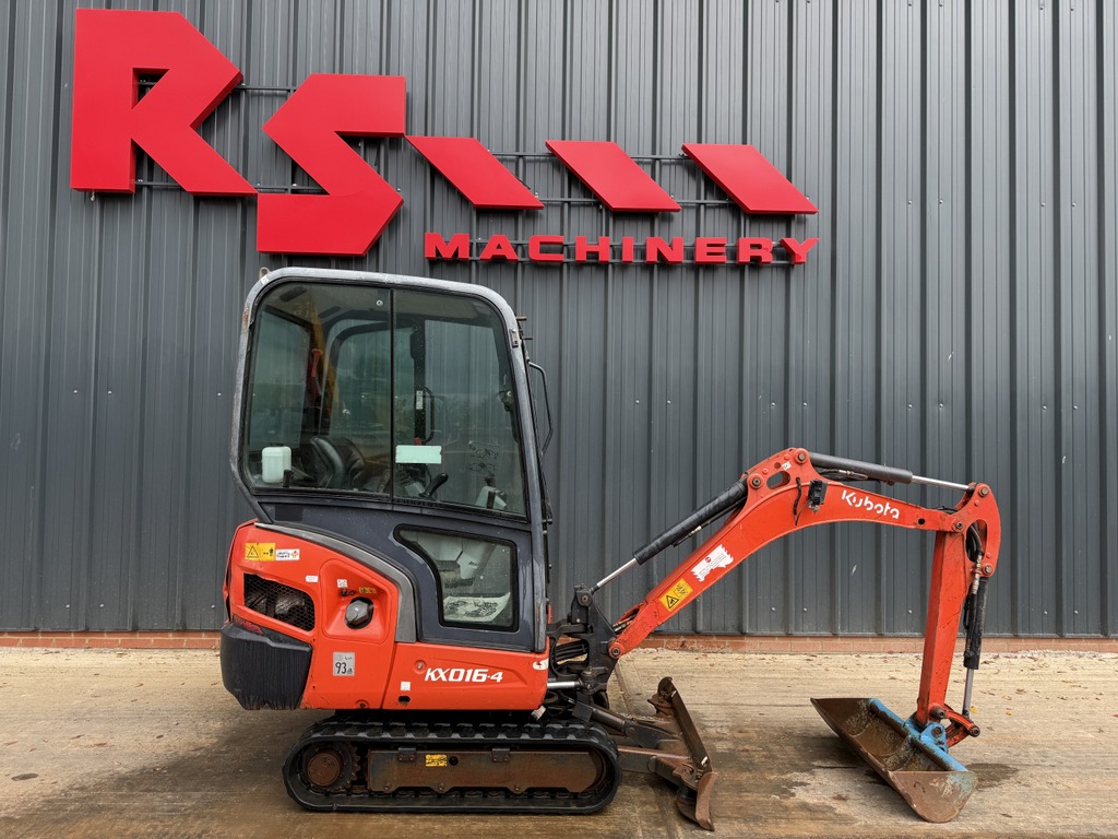 Used Kubota KX016-4 1.6t Mini Excavator