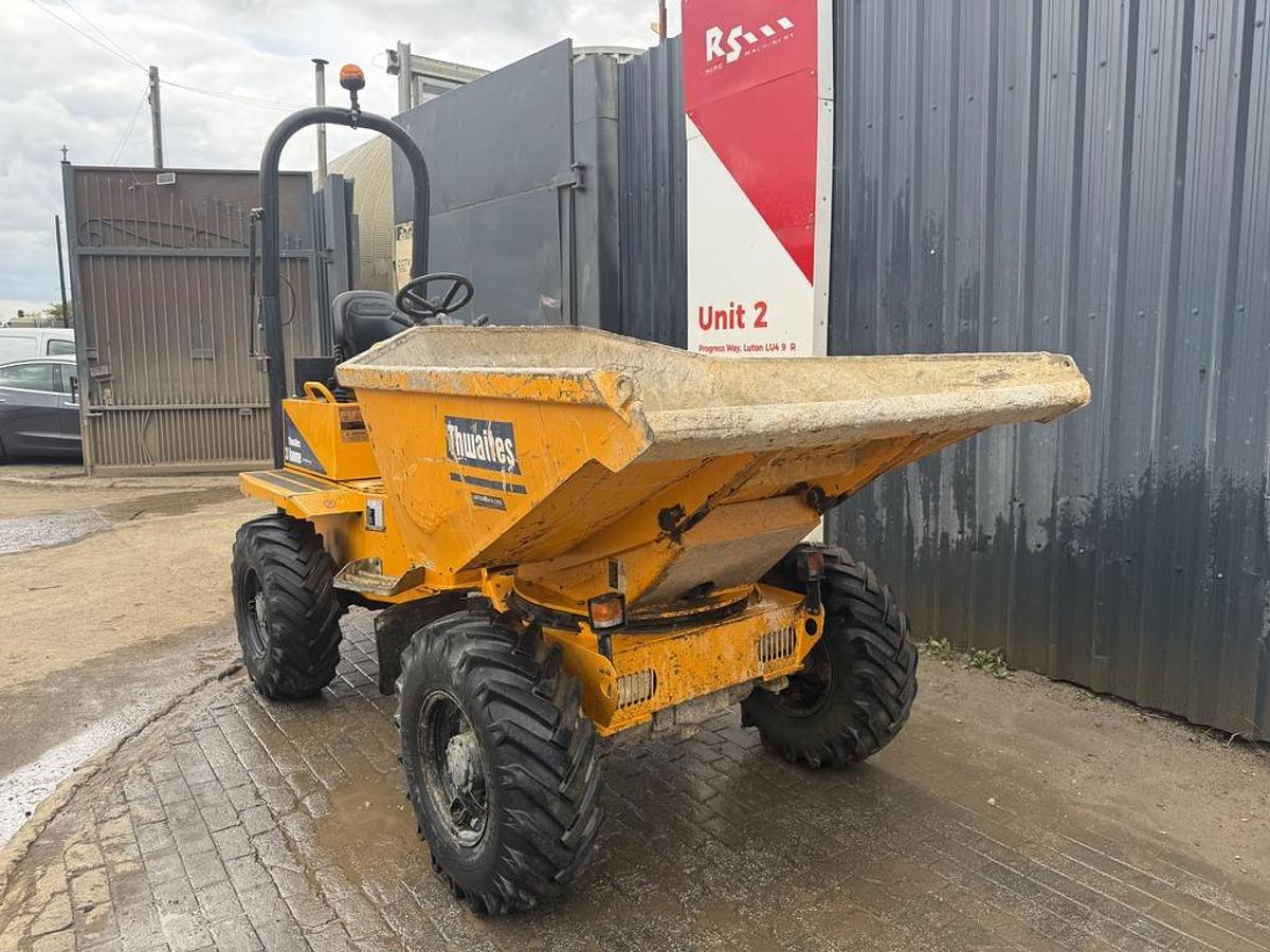 Used Thwaites 3 Tonne Hydrostatic Swivel Dumper