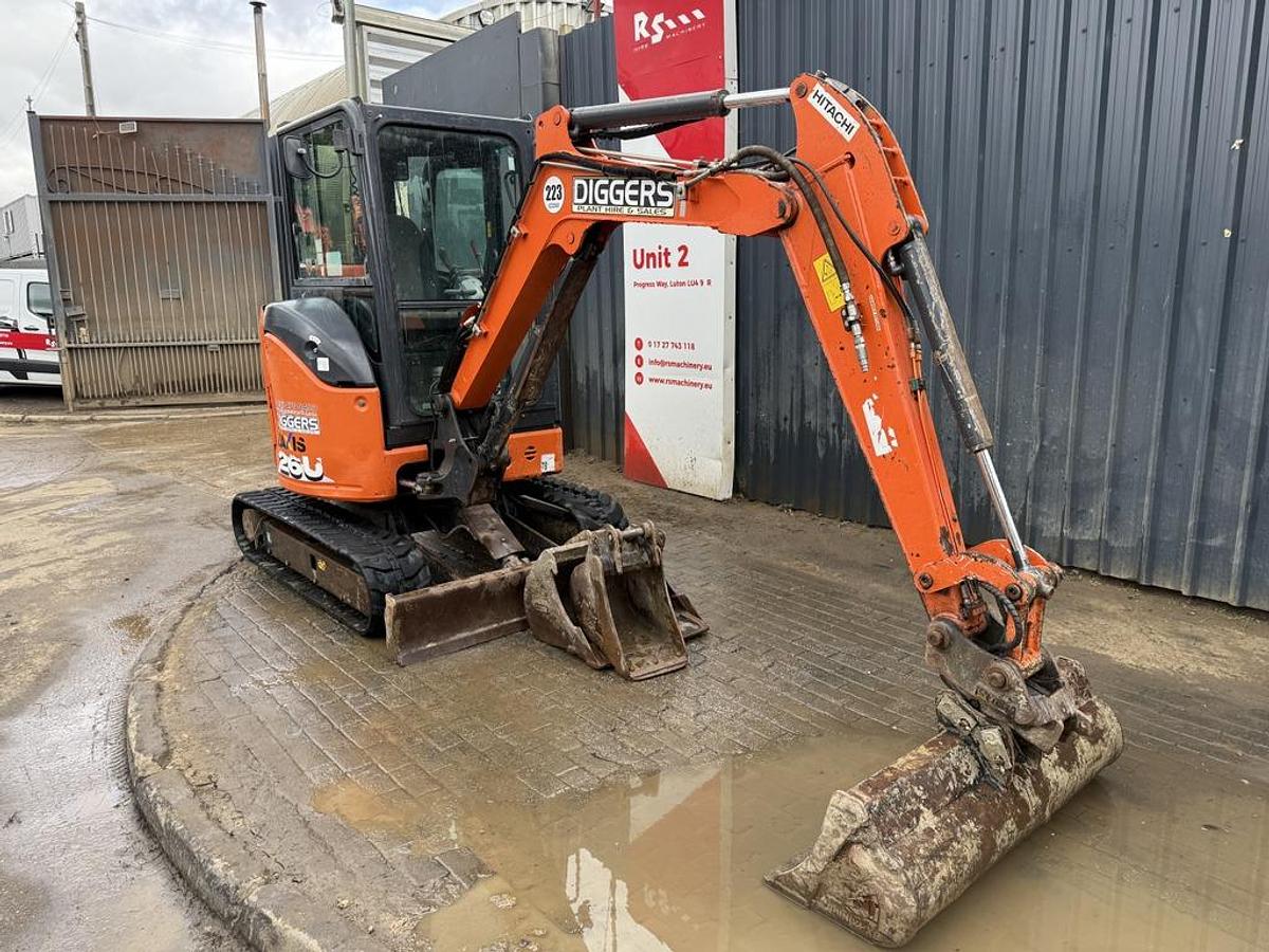 Used Hitachi ZX26 U-6 CR 2.7t Mini Excavator