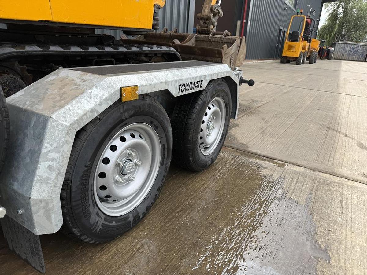 Used JCB 15C-1 1.5t Mini Excavator + New Trailer