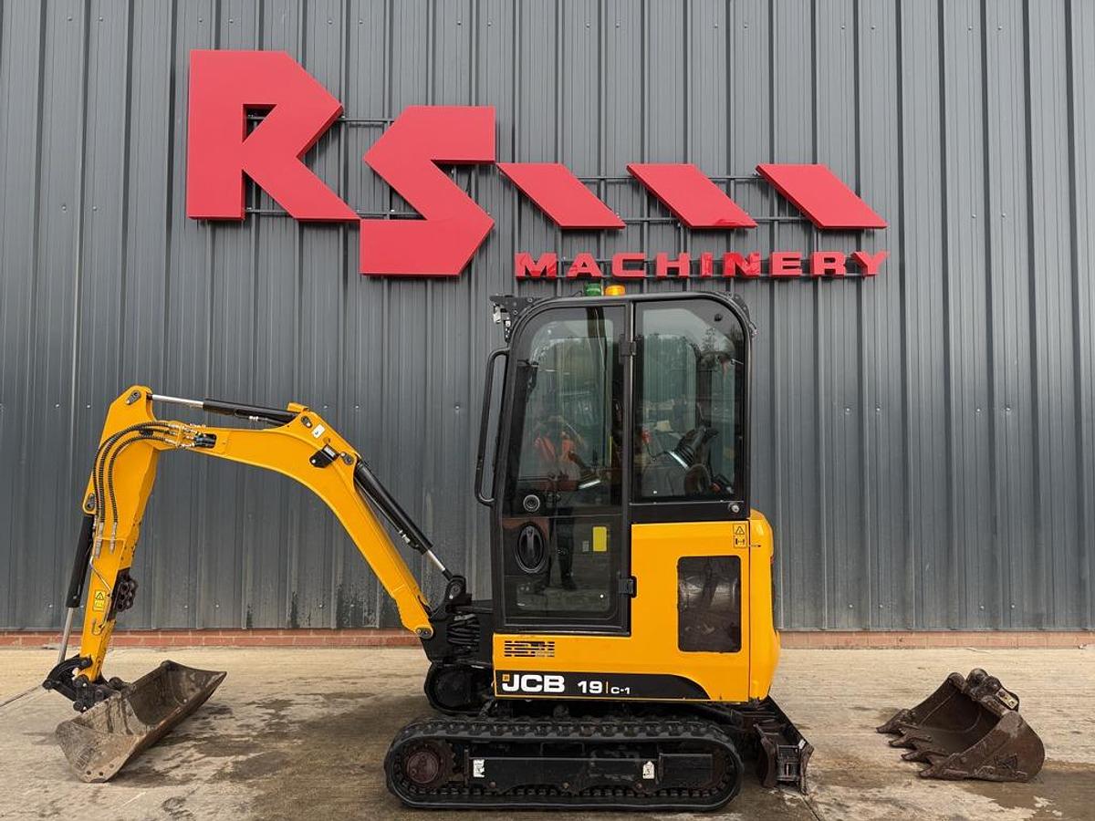 Used JCB 19C-1 2t Mini Excavator