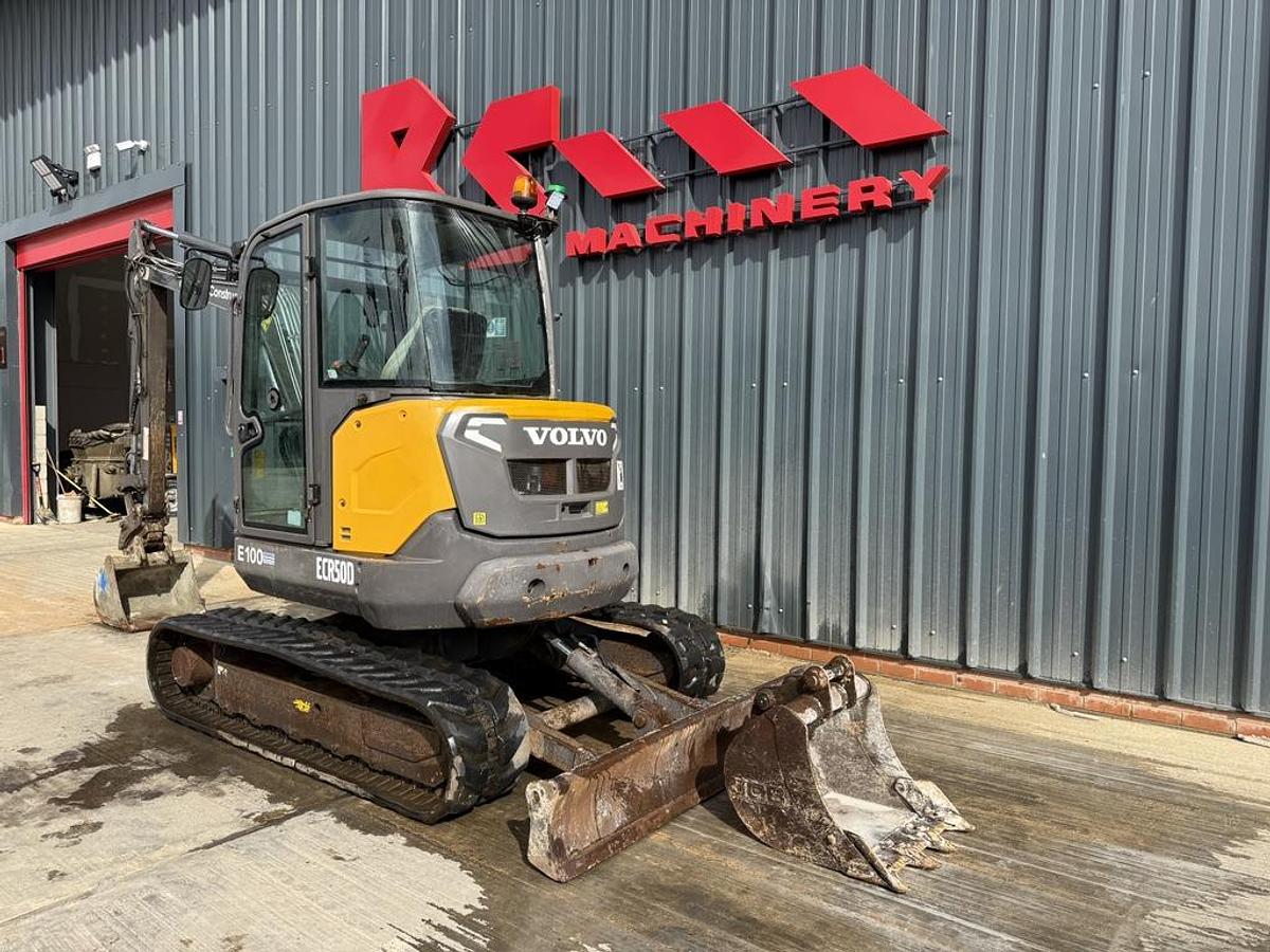 Used Volvo ECR50D 5t Mini Excavator