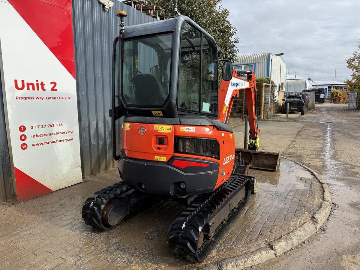 Used Kubota U27-4 2.7t Mini Excavator