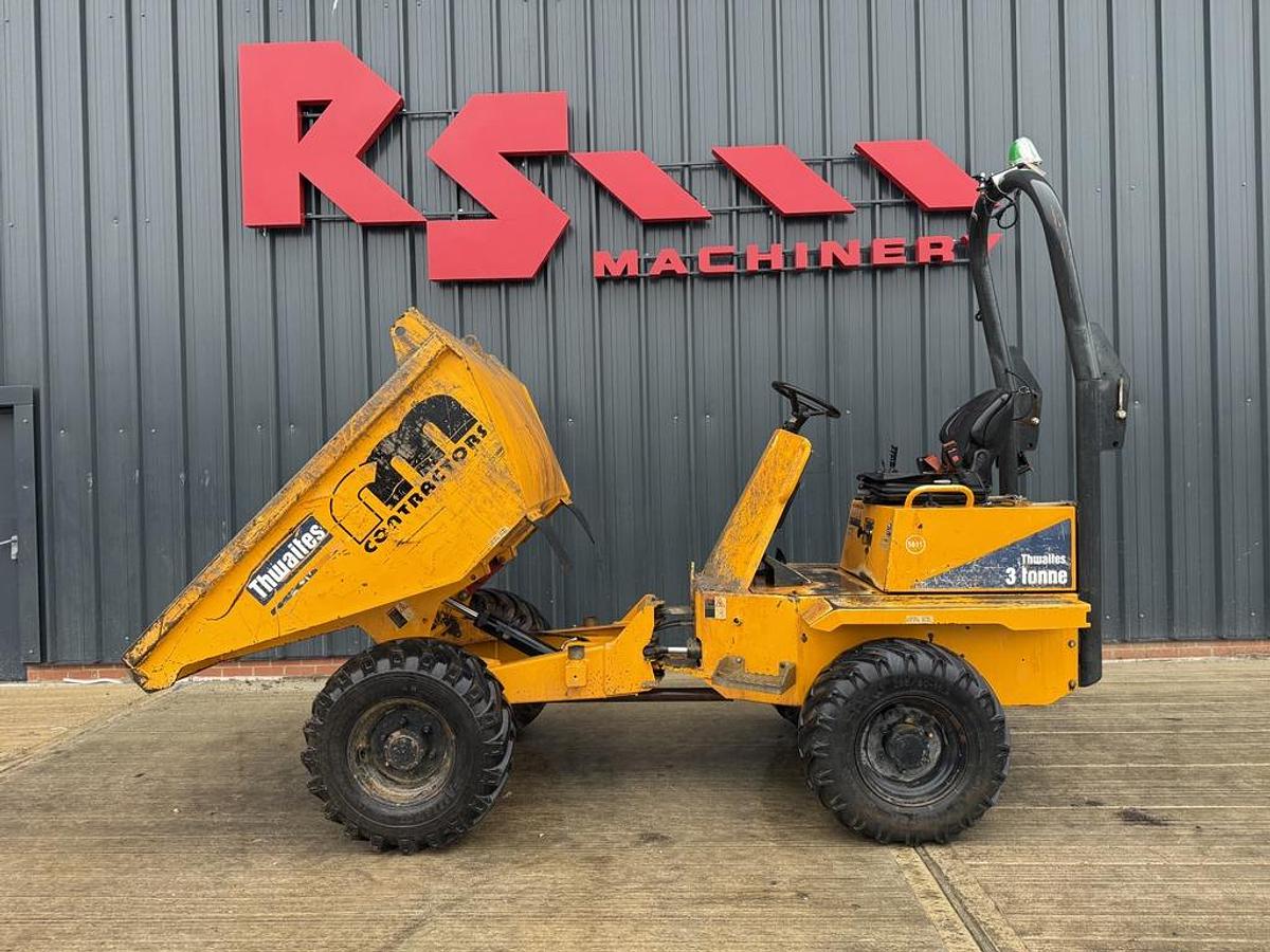Used Thwaites 3 Tonne Hydrostatic Dumper