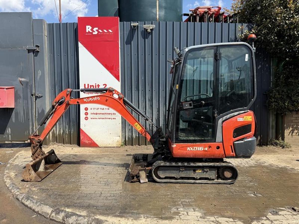 Used Kubota KX016-4 1.6t Mini Excavator