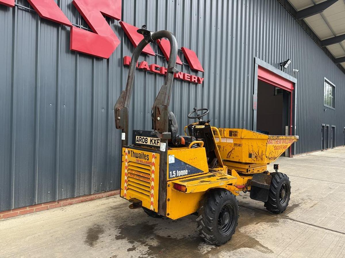 Used Thwaites 1.5 Tonne Hi-Swivel Dumper