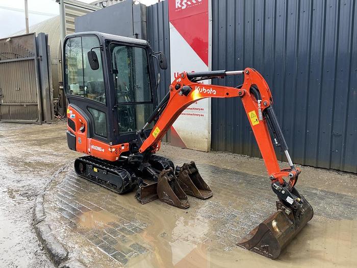 Used Kubota KX016-4 1.6t Mini Excavator
