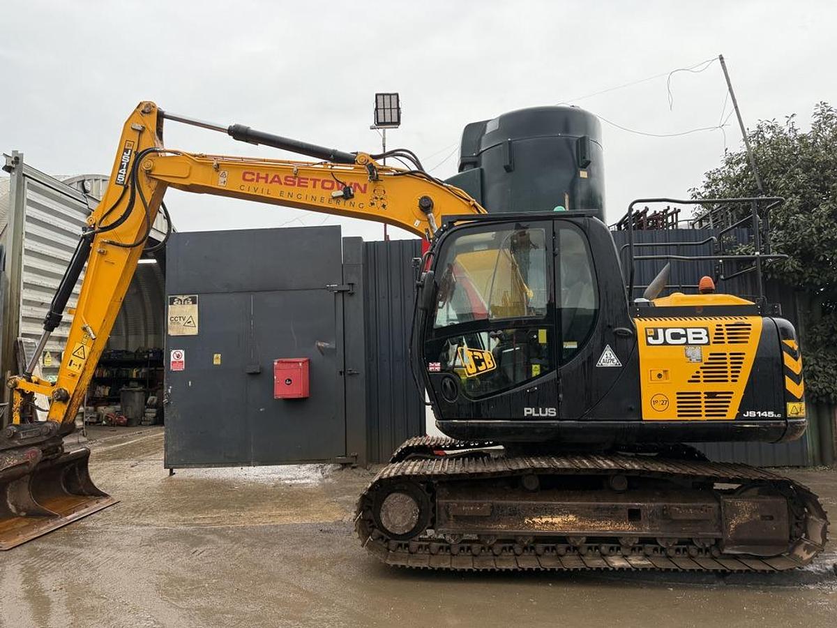 Used JCB JS145 LC 15t Tracked Excavator