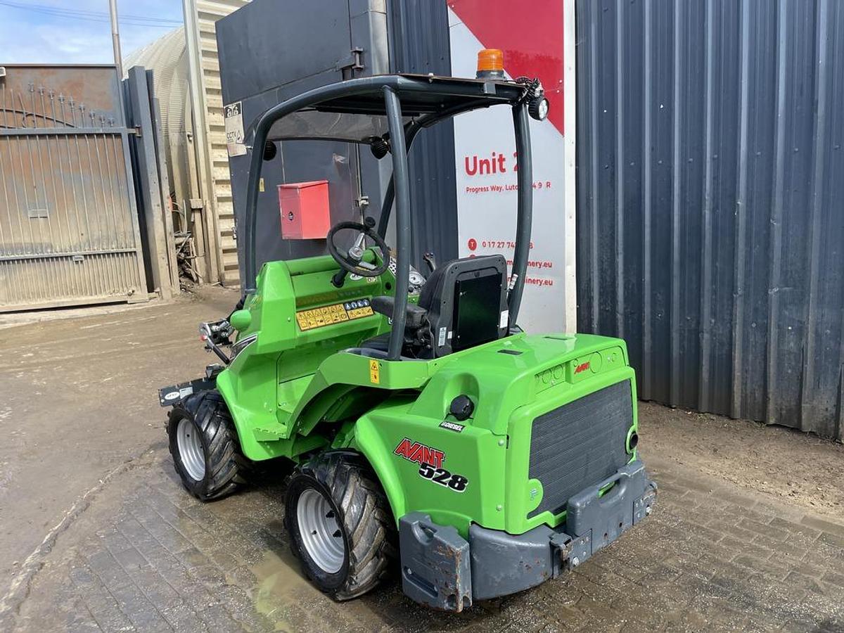 Used Avant 528 Articulated Telescopic Loader