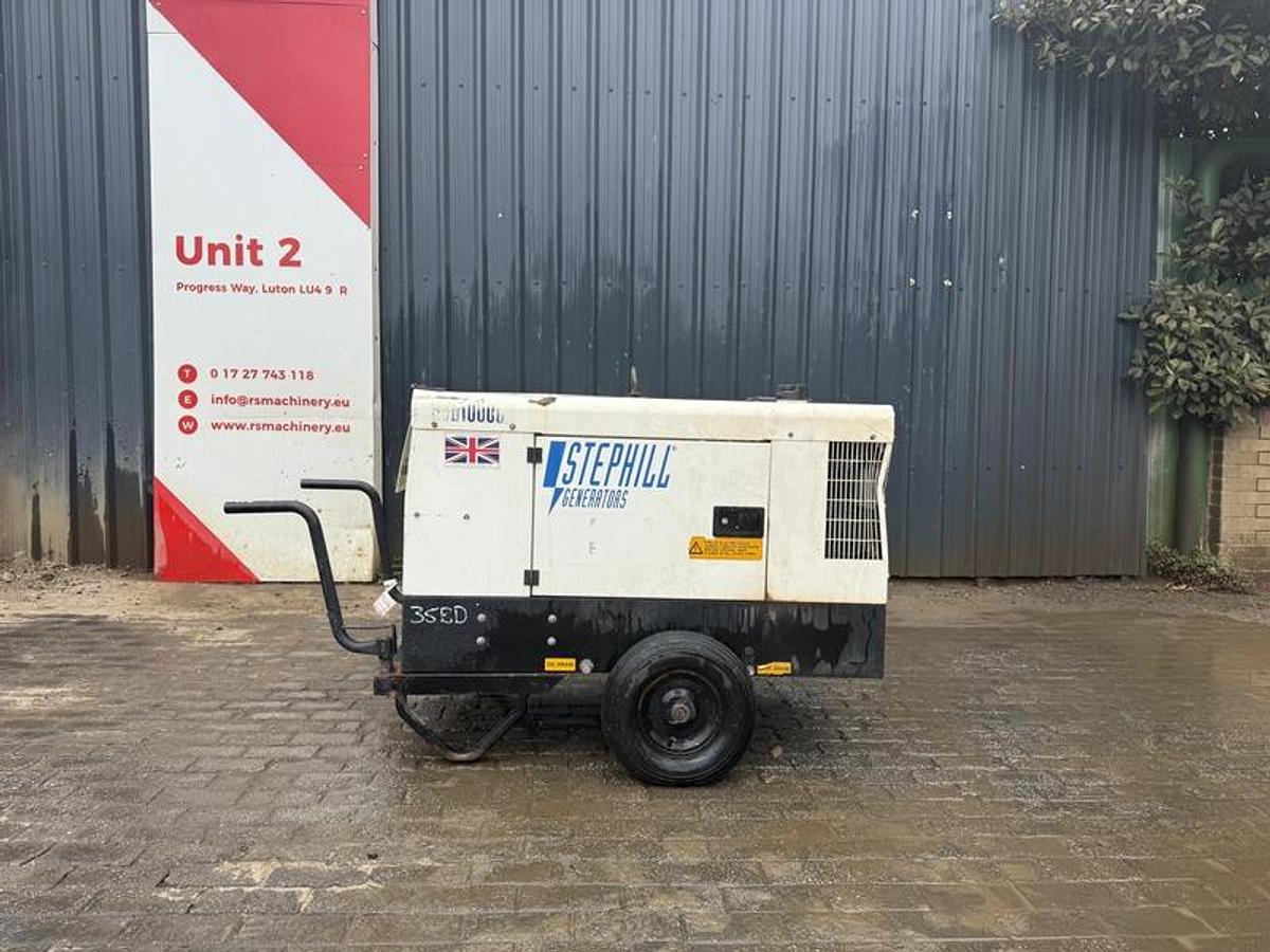 Used Stephill SSD10000 10 kVA Generator