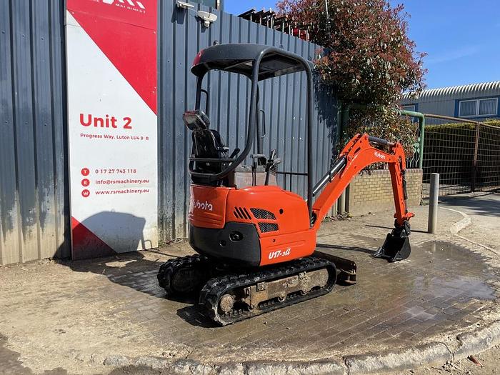 Used Kubota U17-3 1,7t Mini Excavator