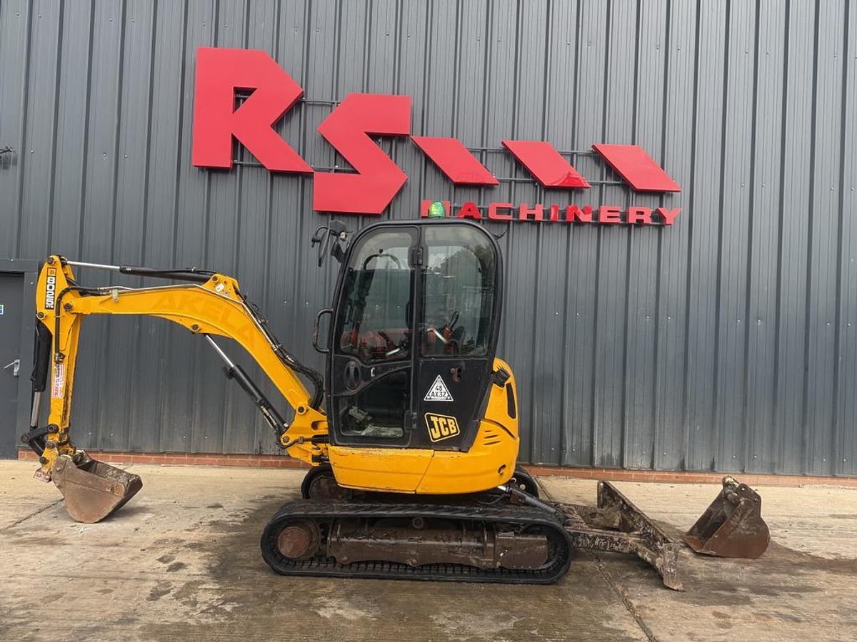 Used JCB 8025 ZTS 2.9t Mini Excavator