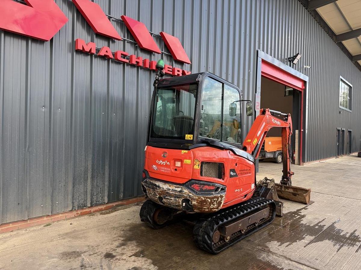 Used Kubota KX027-4 2.7t Mini Excavator